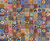 Vivo - small Mexican tiles 5x5 - 120 pieces