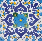 Azul - 30 Talavera tiles