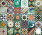 Verde - colourful patchwork of Mexican tiles - 30 pieces
