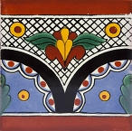 Rita - Talavera Tiles - 30 painted tiles