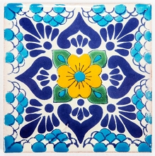 Amarillo - 30 Talavera tiles
