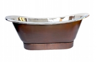 Perlita - Nickel plated copper Bathtubs