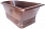 Paola -  Rectangular copper bathtub