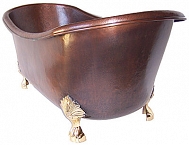 Tecla - Clawfoot copper bathtub